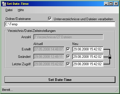 setdatetime program parameter